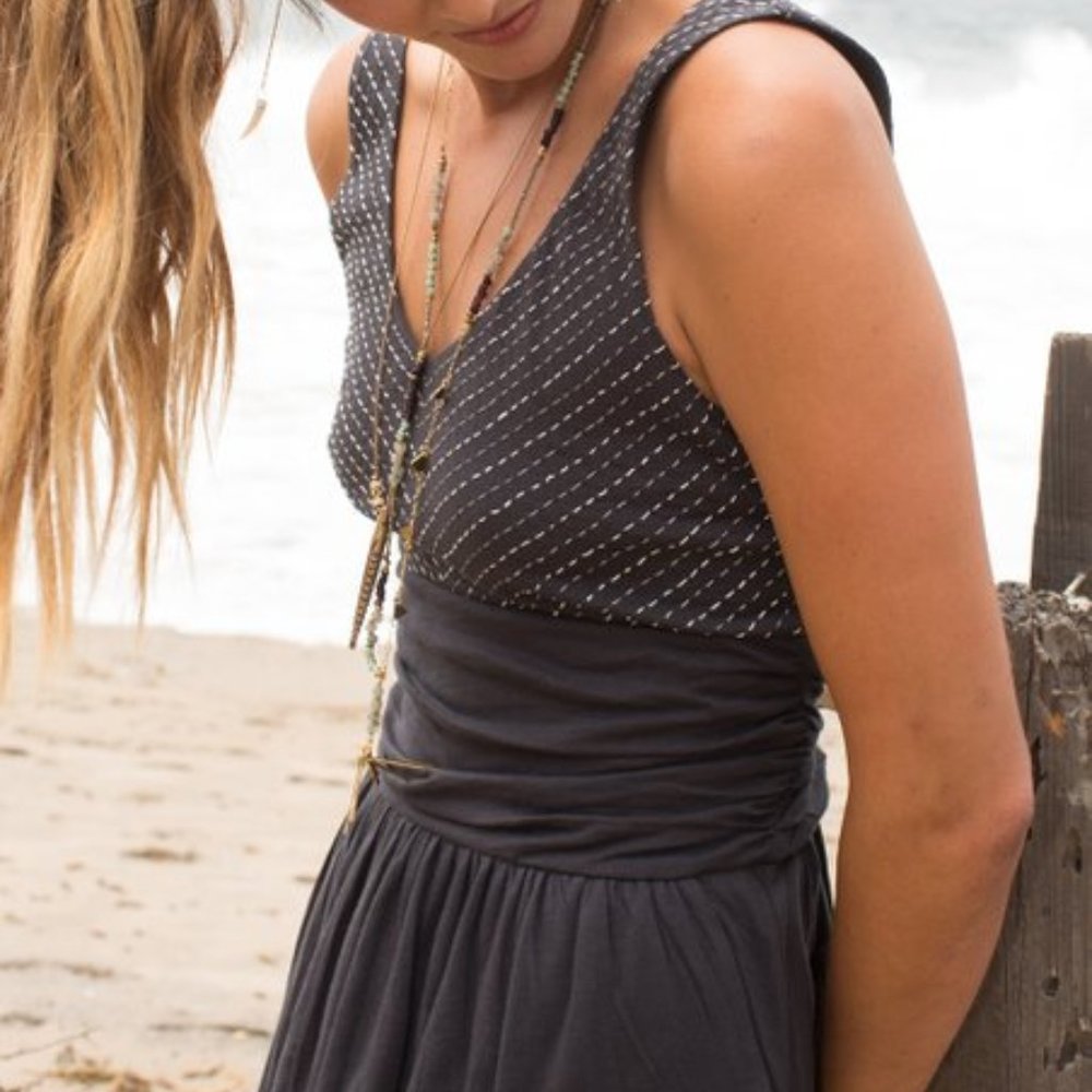 Synergy Rice Stitch Moxie Dress NWT! Size Large